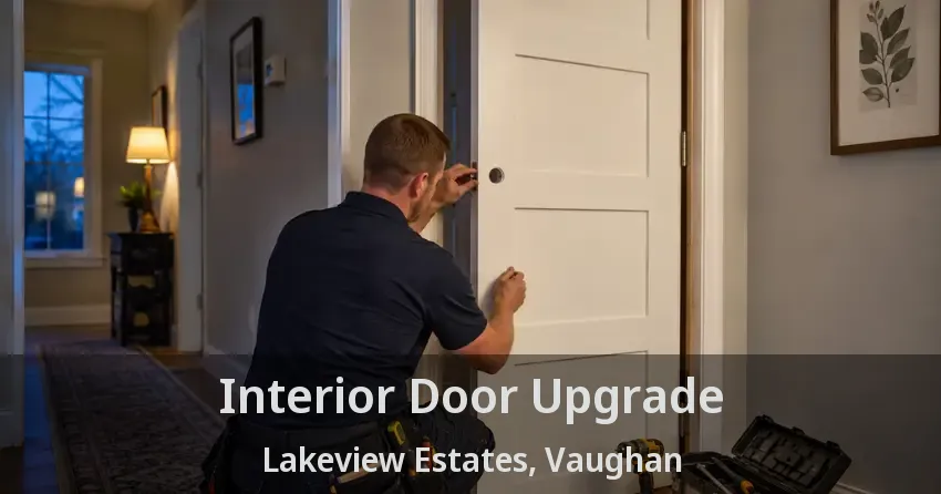 Interior Door Upgrade Lakeview Estates, Vaughan - ON