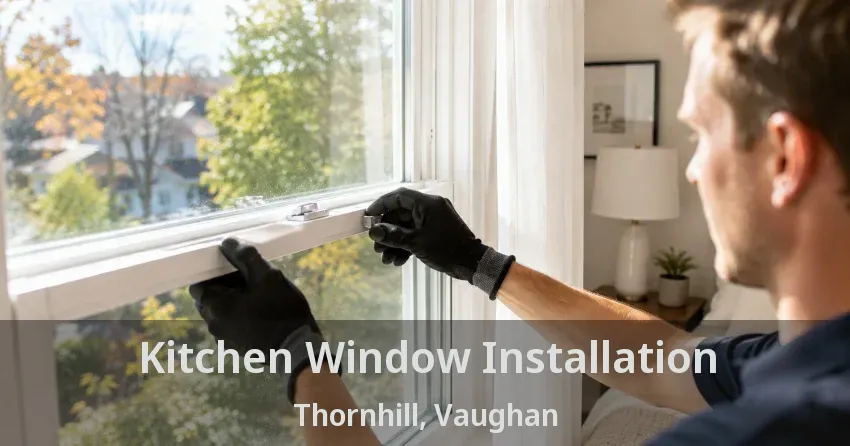 Kitchen Window Installation Thornhill, Vaughan - ON