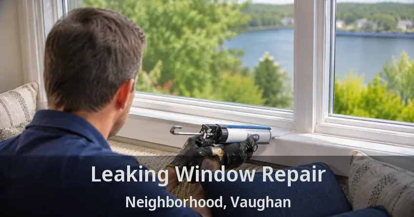 Leaking Window Repair Neighborhood, Vaughan - ON