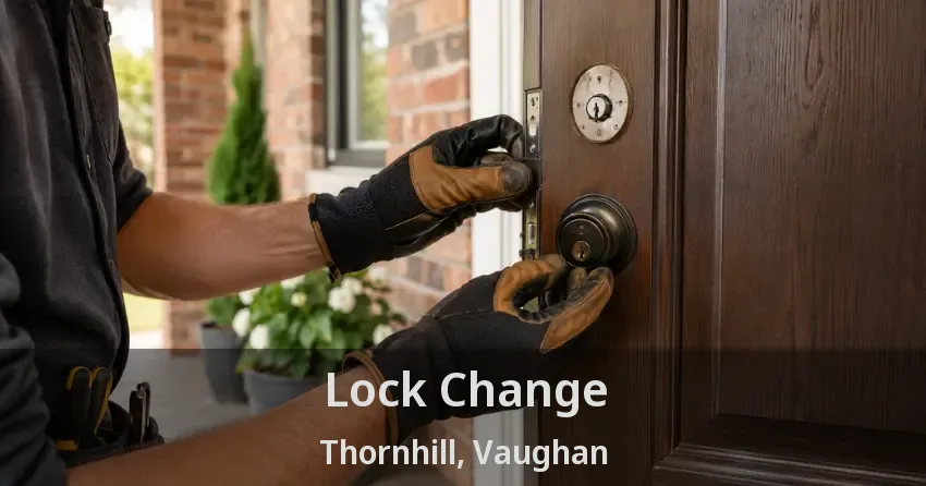 Lock Change Thornhill, Vaughan - ON