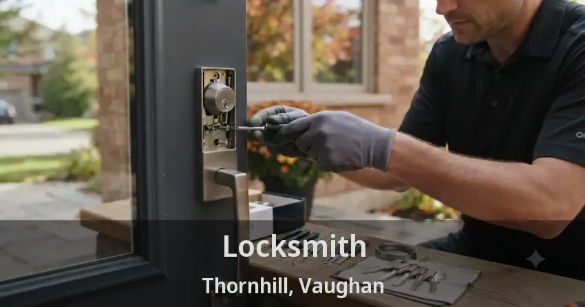 Locksmith Thornhill, Vaughan - ON
