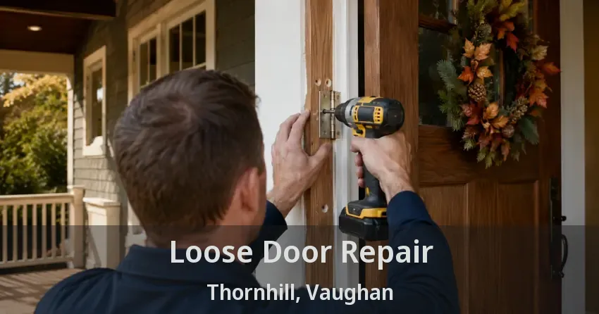 Loose Door Repair Thornhill, Vaughan - ON