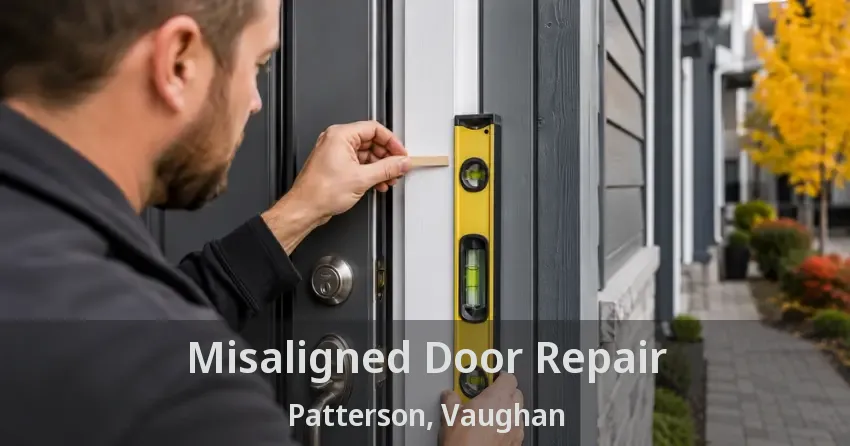Misaligned Door Repair Patterson, Vaughan - ON