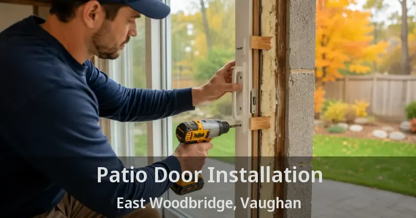 Patio Door Installation East Woodbridge, Vaughan - ON