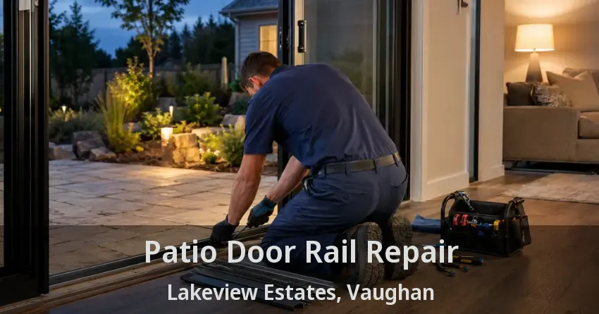 Patio Door Rail Repair Lakeview Estates, Vaughan - ON