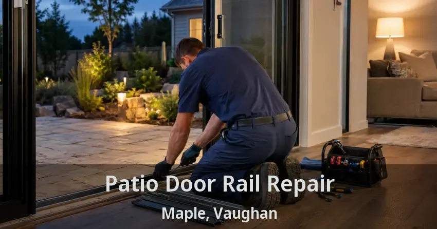 Patio Door Rail Repair Maple, Vaughan - ON