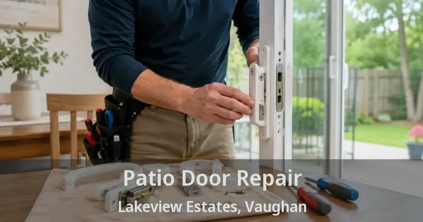 Patio Door Repair Lakeview Estates, Vaughan - ON