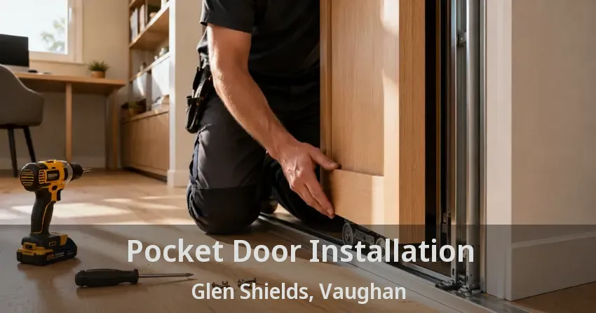 Pocket Door Installation Glen Shields, Vaughan - ON