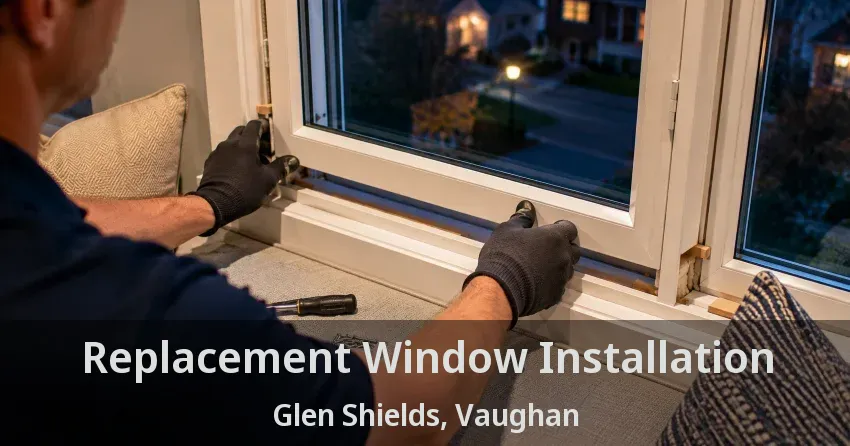 Replacement Window Installation Glen Shields, Vaughan - ON