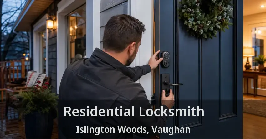 Residential Locksmith Islington Woods, Vaughan - ON