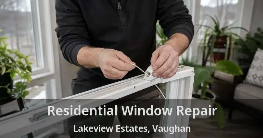 Residential Window Repair Lakeview Estates, Vaughan - ON