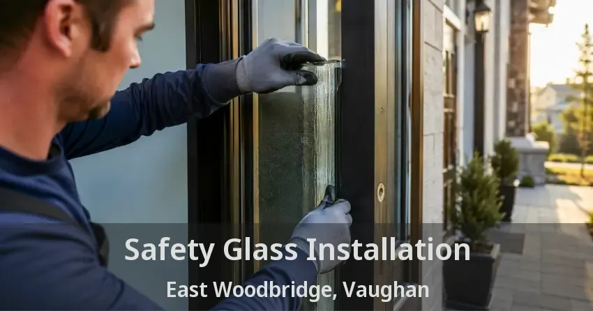 Safety Glass Installation East Woodbridge, Vaughan - ON