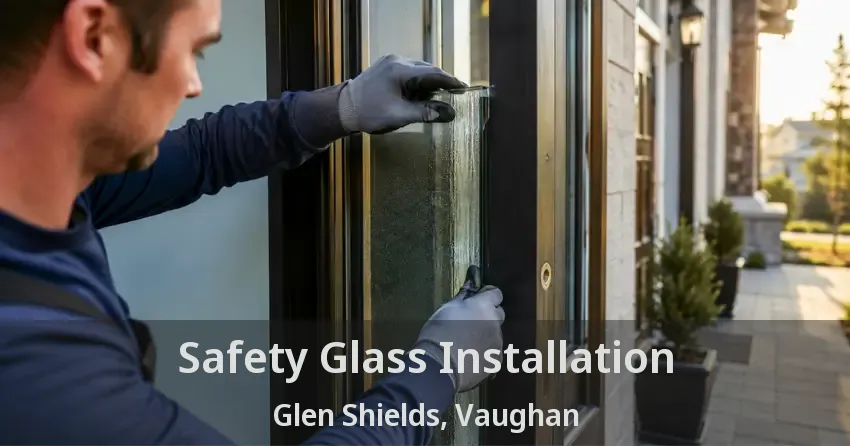 Safety Glass Installation Glen Shields, Vaughan - ON