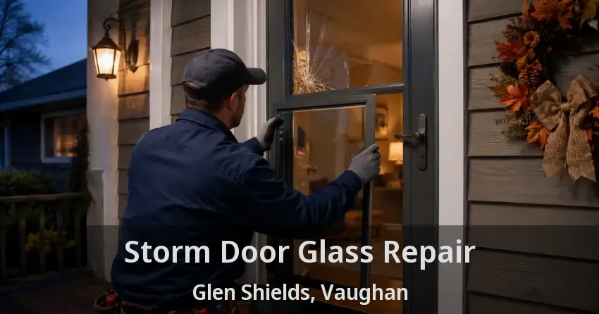 Storm Door Glass Repair Glen Shields, Vaughan - ON