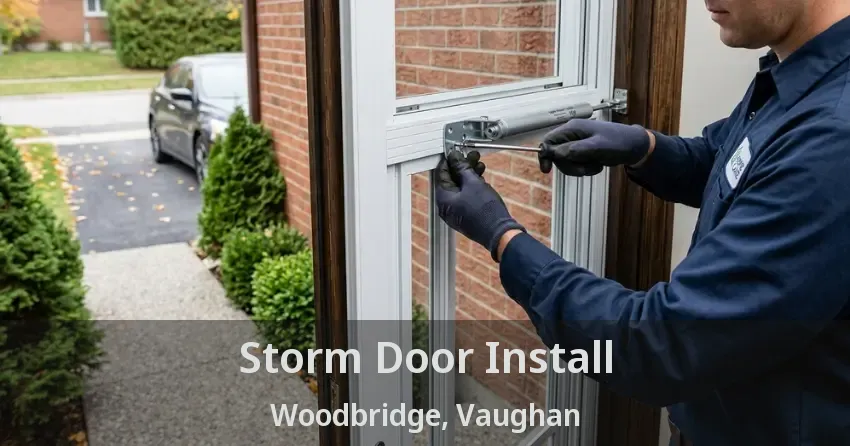 Storm Door Install Woodbridge, Vaughan - ON