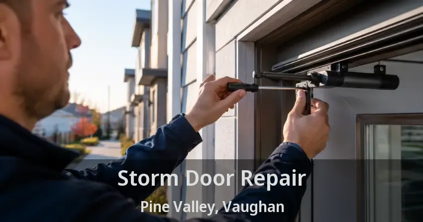 Storm Door Repair Pine Valley, Vaughan - ON