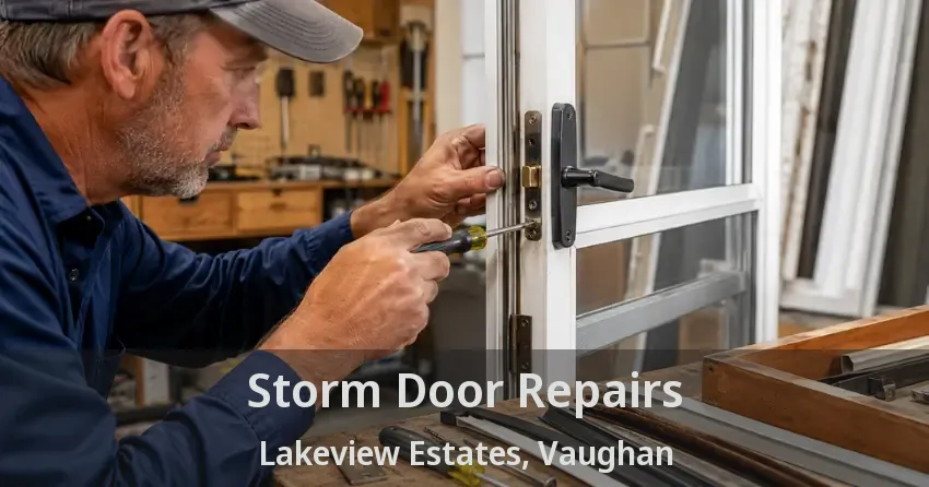 Storm Door Repairs Lakeview Estates, Vaughan - ON
