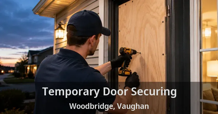 Temporary Door Securing Woodbridge, Vaughan - ON