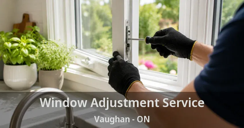 Window Adjustment Service Vaughan - ON