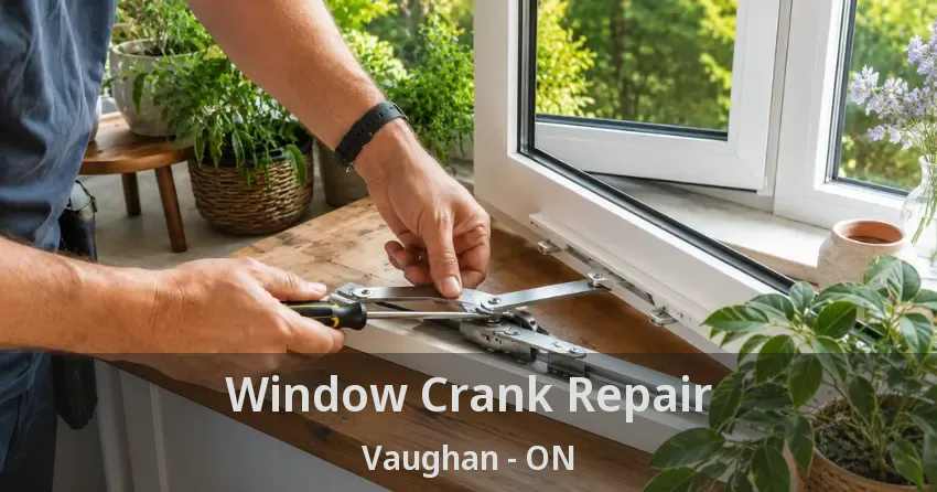 Window Crank Repair Vaughan - ON