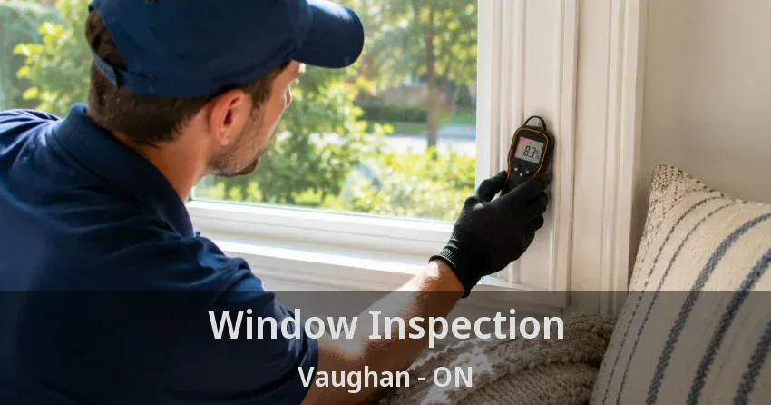 Window Inspection Vaughan - ON