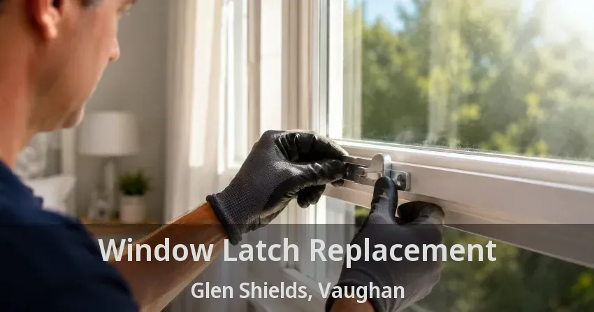 Window Latch Replacement Glen Shields, Vaughan - ON