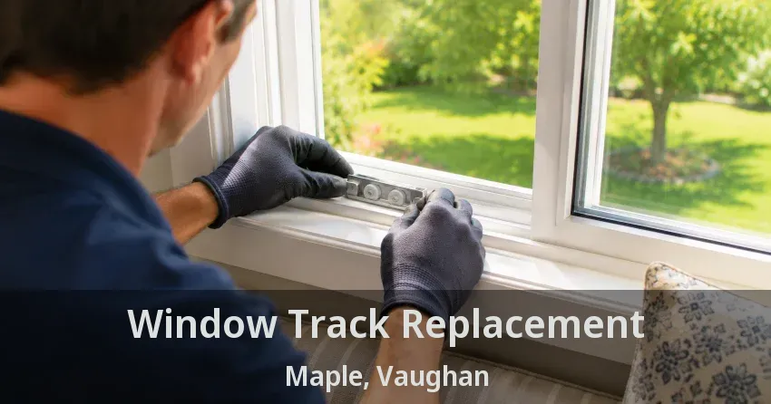 Window Track Replacement Maple, Vaughan - ON