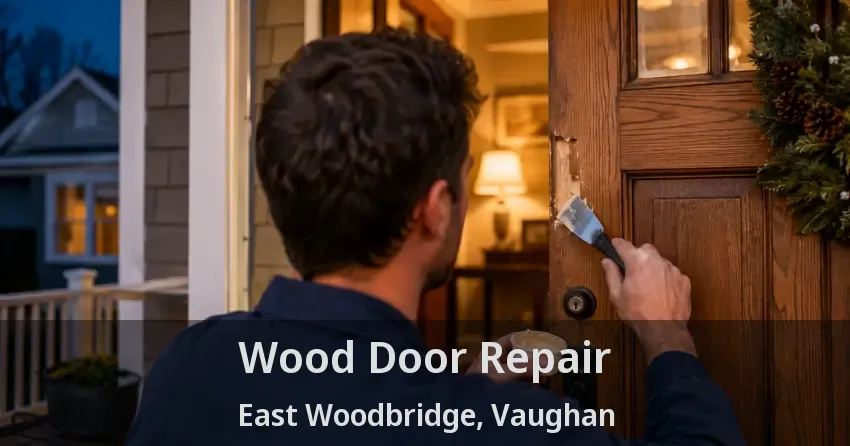 Wood Door Repair East Woodbridge, Vaughan - ON
