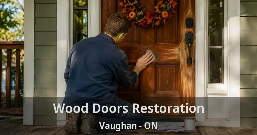 Wood Doors Restoration Vaughan - ON