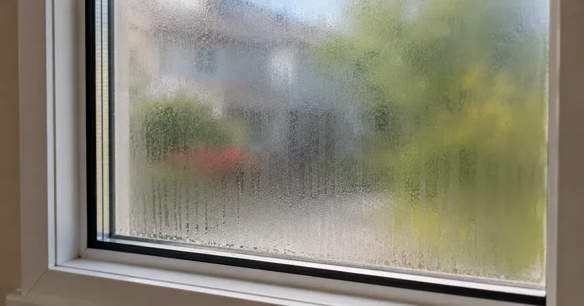 technician installing replacement insulated glass unit in Vaughan