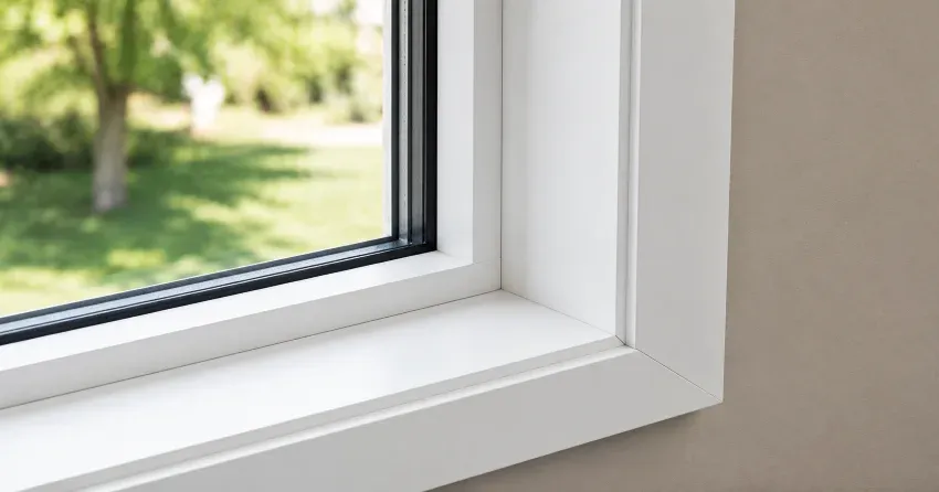 large picture window installed in a living room in Vaughan