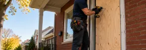 Temporary Door Securing Vaughan